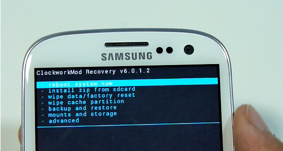 enter Android recovery mode