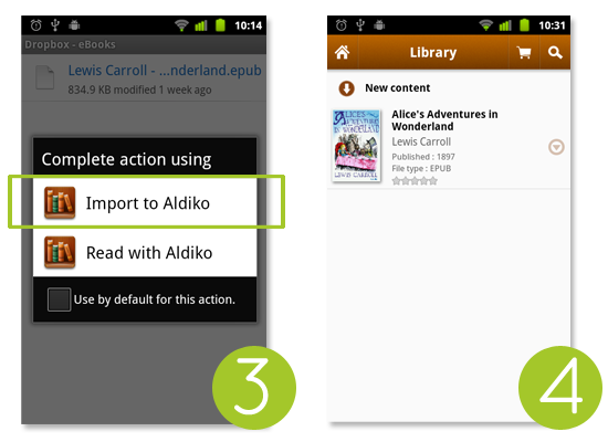 Aldiko for Android