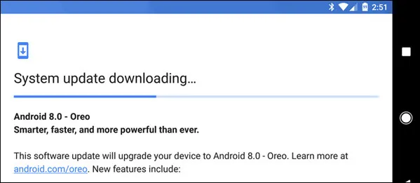 download android updates