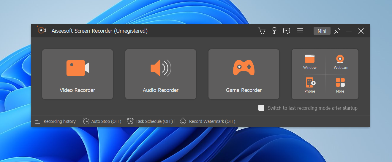 aiseesoft screen recorder