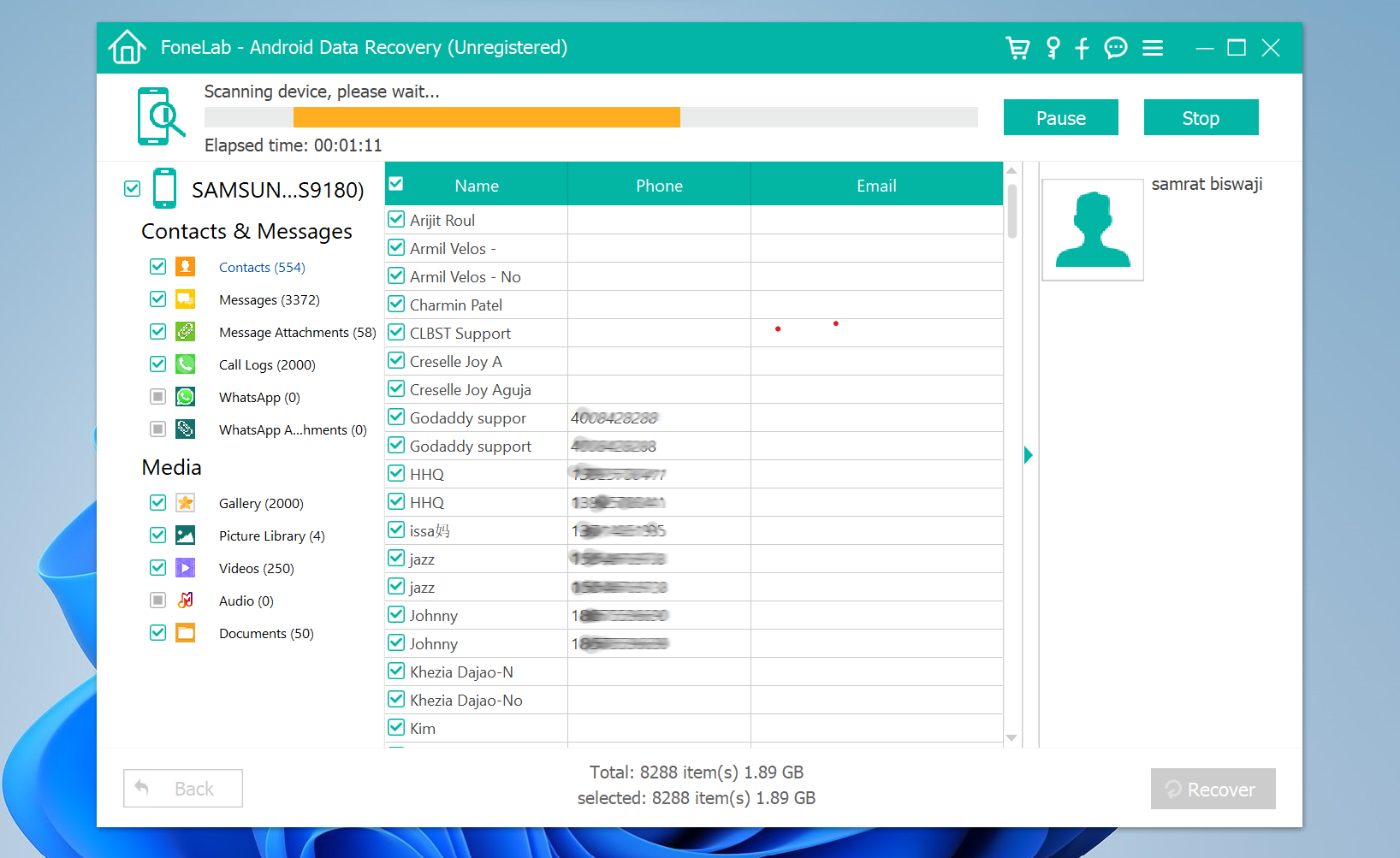 6-scanning-android-device
