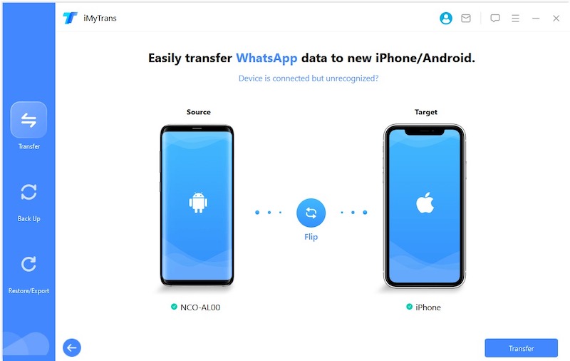 imytrans transfer