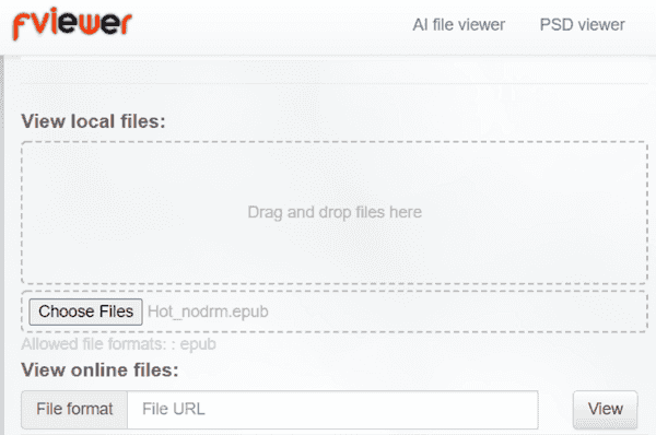 add-epub-to-online-epub-viewer-mac