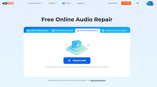 Free Online Audio Repair