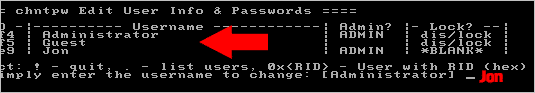 offline nt password registry editor zurucksetzen