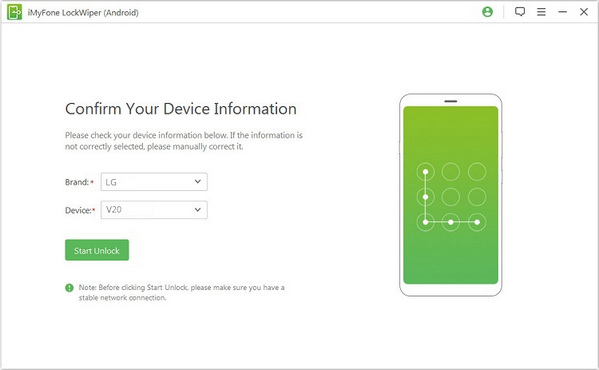 android screen password removal