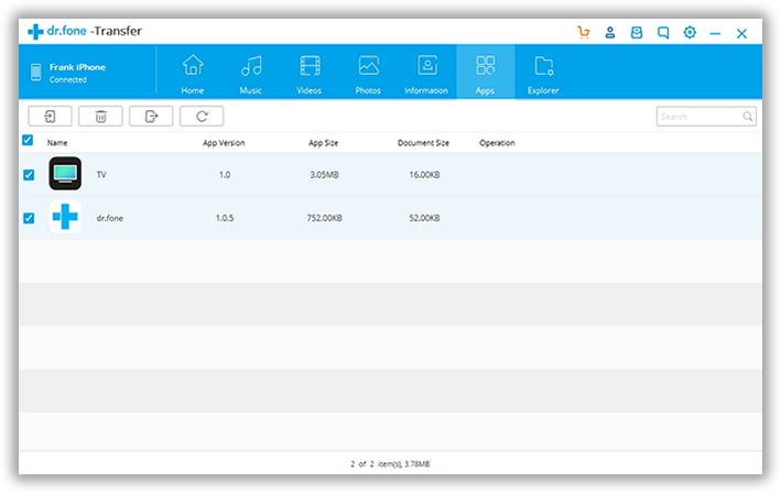 Export App to PC