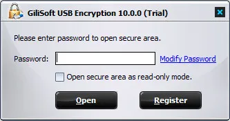 add password to usb