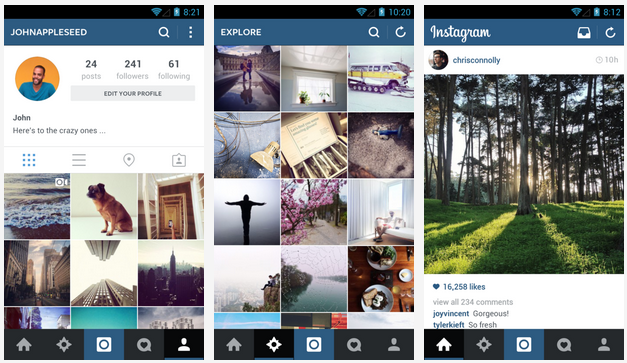 Instagram for android
