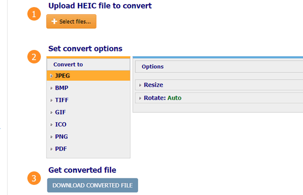 CoolUtils HEIC Converter Online