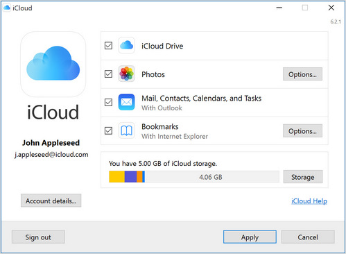 icloud drive windows