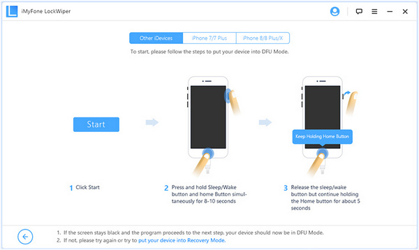 Put iPhone in DFU Mode