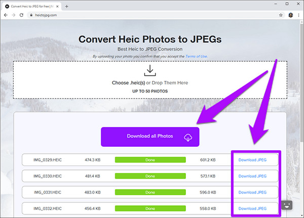 online heic to jpg converter