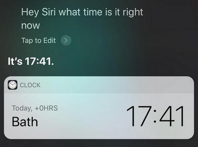 Siri World Time