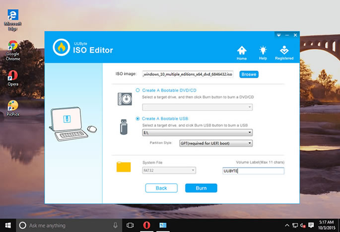 microsoft iso to usb dvd tool windows 10