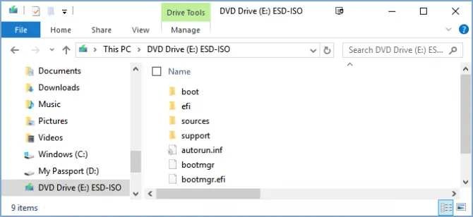 Windows 10 File Structure