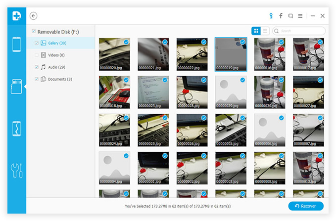 how to restore deleted videos from sd card on android
