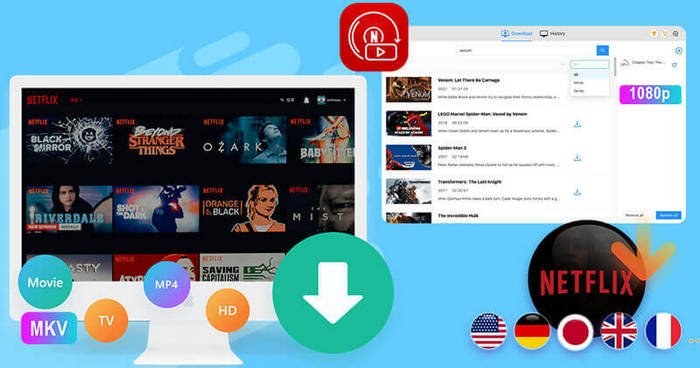 4kFinder Netflix Video Downloader