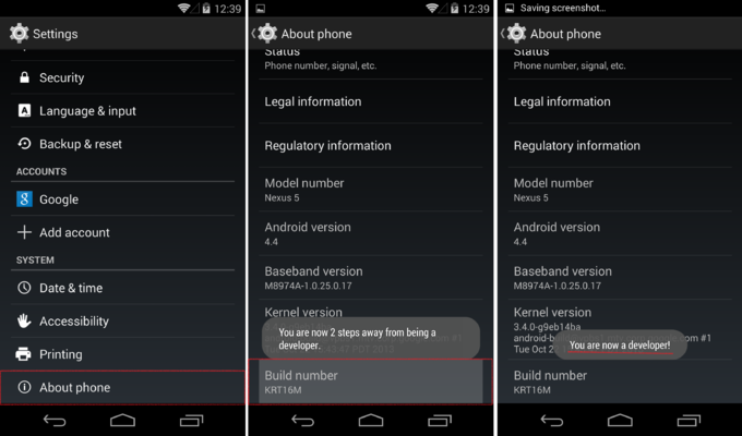 Enable USB Debugging for Android 4.2.x and Higher