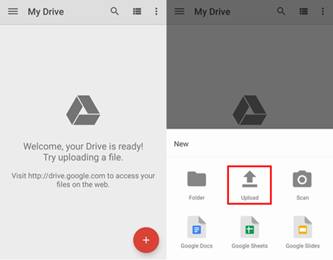 Backup G5/G4/V10 with Google Drive