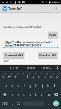 how to download twitter video android