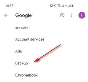 backup android with google drive