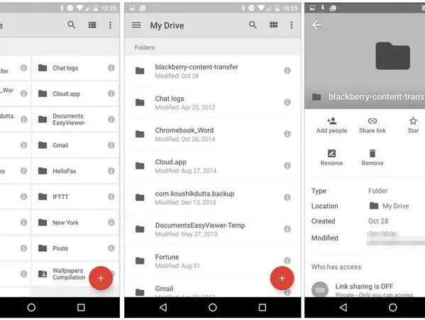 google drive android