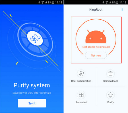 android rooting app