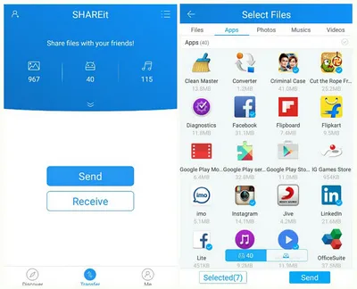 SHAREit app