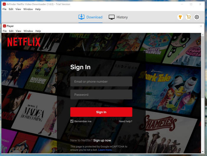 Sign in Netflix Account