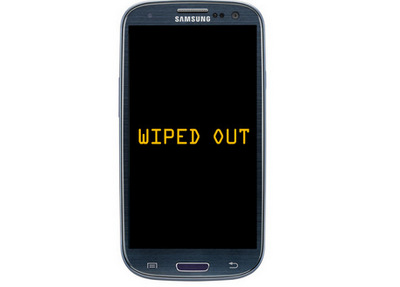wipe android phone