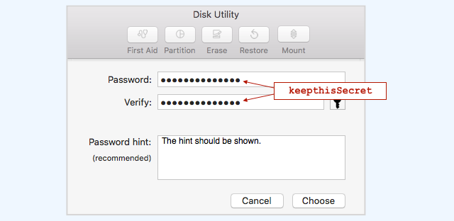 Encrypt USB Disk Utility