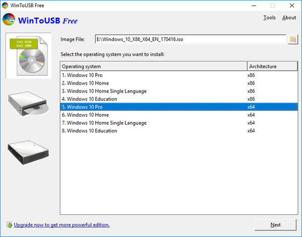 Run Windows 10 on USB