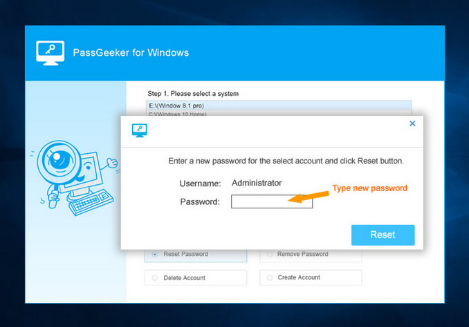 Reset Windows Password