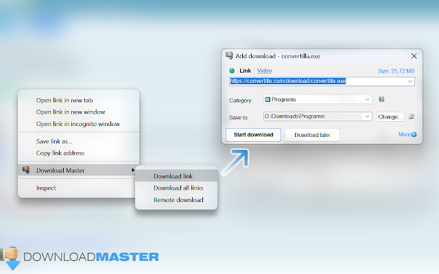 download master